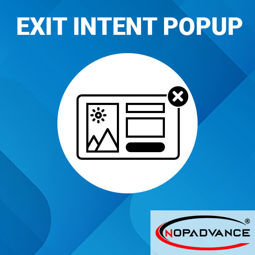 Immagine di Exit Intent Popup Plugin (By NopAdvance)