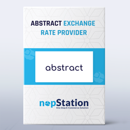 Abstract exchange rate provider by nopStation resmi