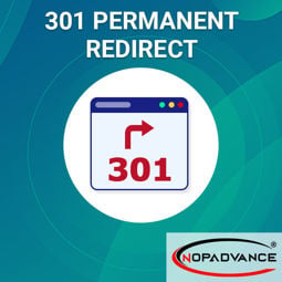 Picture of 301 Permanent Redirect plugin (By NopAdvance)