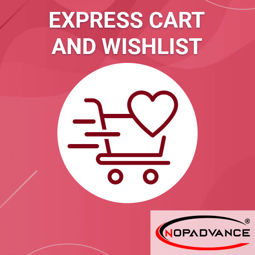 Изображение Express Cart and Wishlist plugin (By NopAdvance)