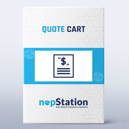 Quote Cart by nopStation の画像