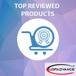 Imagem de Top Reviewed Products (By NopAdvance)