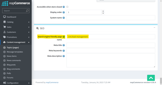 wordpress slug url not working