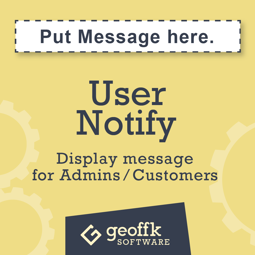UserNotify MessageBar の画像