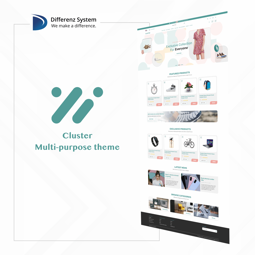 Picture of Cluster Responsive Theme by Differenz System