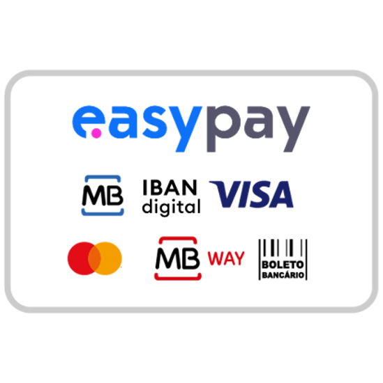 Изображение EasyPay-MultiBanco, MB Way, Visa/MC, Virtual IBAN, Boleto