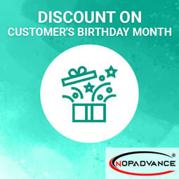 Discount on Customer's Birthday Month (by NopAdvance) の画像