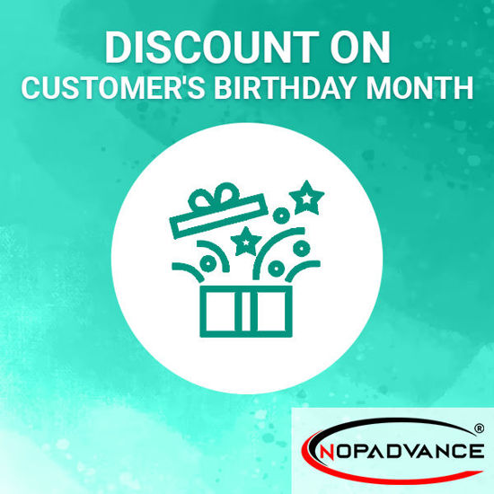 Изображение Discount on Customer's Birthday Month (by NopAdvance)