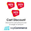 Bild von Cart Discount (on the amount or a discount between two amounts)