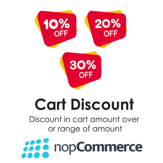 Picture of Cart Discount (on the amount or a discount between two amounts)