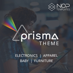 Nop Prisma Theme + 12 Plugins (Nop-Templates.com) の画像