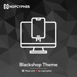 Picture of Black Shop Theme by nopCypher