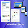 Picture of CypherClean Bootstrap 4 theme