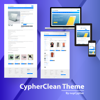 图片 CypherClean Bootstrap 4 theme