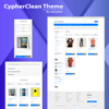 Picture of CypherClean Bootstrap 4 theme