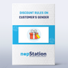 Discount Rules on Customer's Gender by nopStation resmi