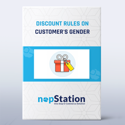 Изображение Discount Rules on Customer's Gender by nopStation
