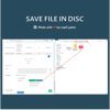 Imagen de Save file in disc drive / server