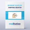 Discount Rules on Shipping Country by nopStation resmi