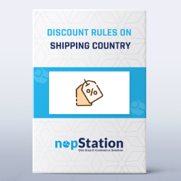 Imagen de Discount Rules on Shipping Country by nopStation