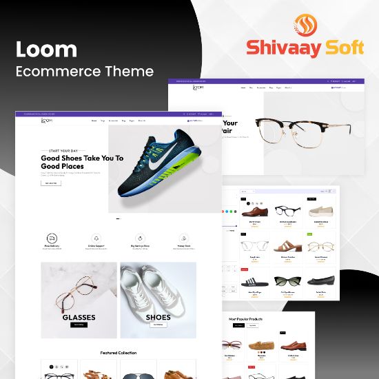 Изображение Loom Theme + 10 Plugins (By Shivaay Soft)