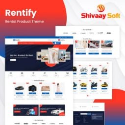 Picture of Rentify Theme + 09 Plugins (By Shivaay Soft)