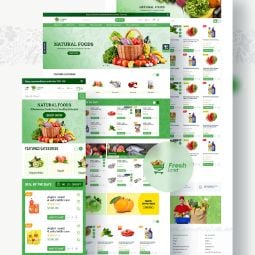 Picture of Fresh land theme + Plugin Package by nopStation