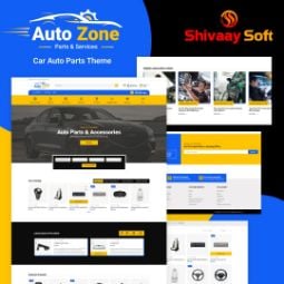 Picture of AutoZone Theme + 11 plugins (By Shivaay Soft)