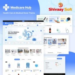 Picture of MedicareHub Theme + 12 plugins (By Shivaay Soft)