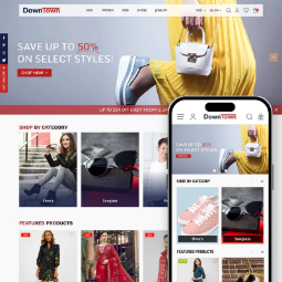 图片 DownTown Theme + Plugin Bundle by nopStation